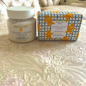 Beekman 1802 Ginger Dream Cookie Soap and Body Cream Set